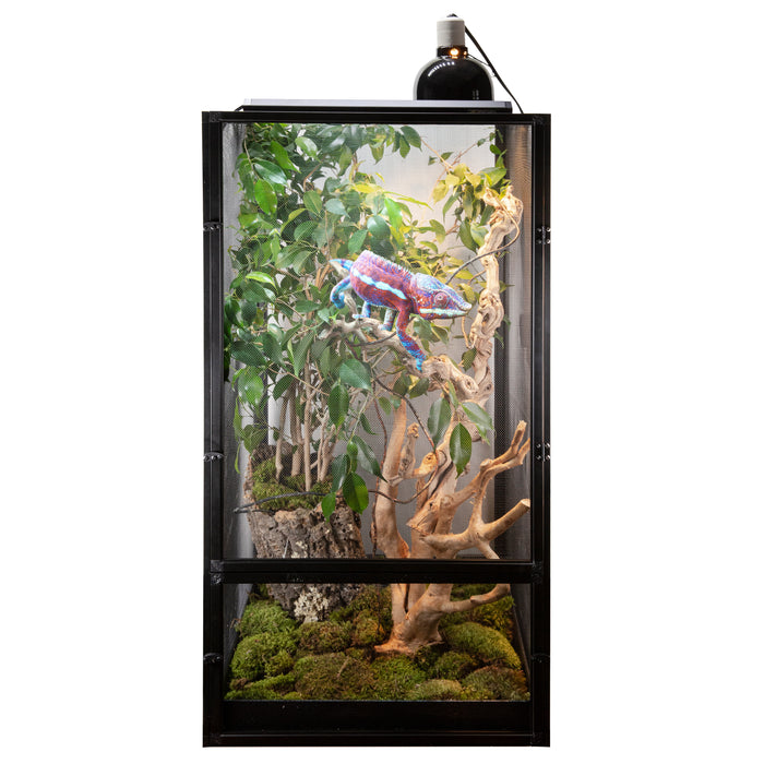Zoo Med ReptiBreeze Deluxe Chameleon Starter Kit 18in X 18in X 36in