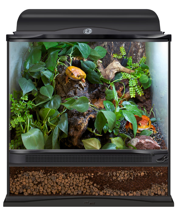 Zoo Med Naturalistic Terrarium Black, Clear 18 in x 18 in x 18 in