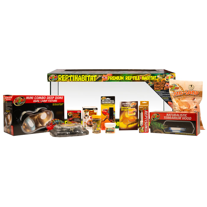 Zoo Med ReptiHabitat Bearded Dragon Kit 20 gal.