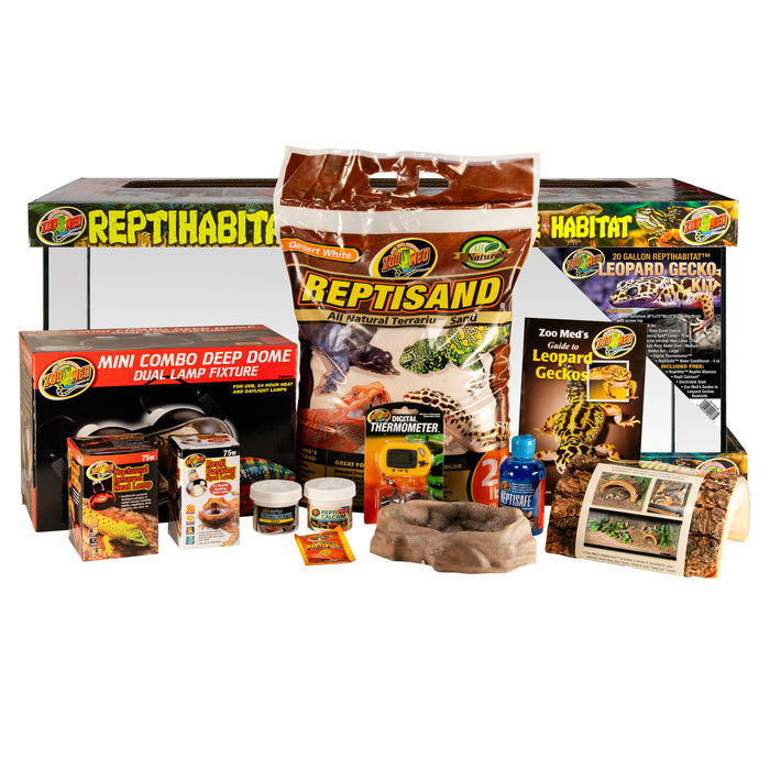 Zoo Med ReptiHabitat Leopard Gecko Kit 20gal