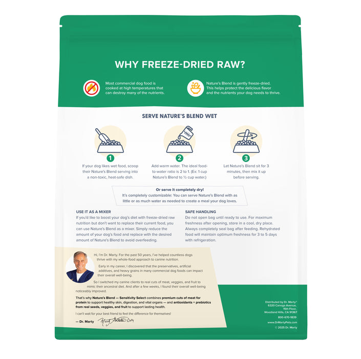 Dr. Marty Nature's Blend Sensitivity Select