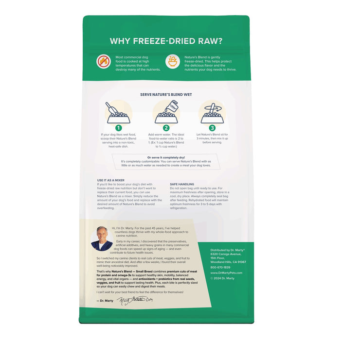 Dr. Marty Nature's Blend Small Breed 80oz