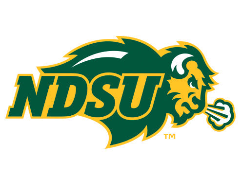 HuggleHounds NCAA North Dakota State University, Thundar The Bison Knottie® Plush Dog Toy