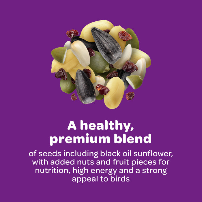 Kaytee Wild Bird Food Nut & Fruit Blend, Stand Up Pouch, 5 Pounds