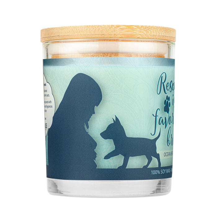 One Fur All Ocean Breeze Candle