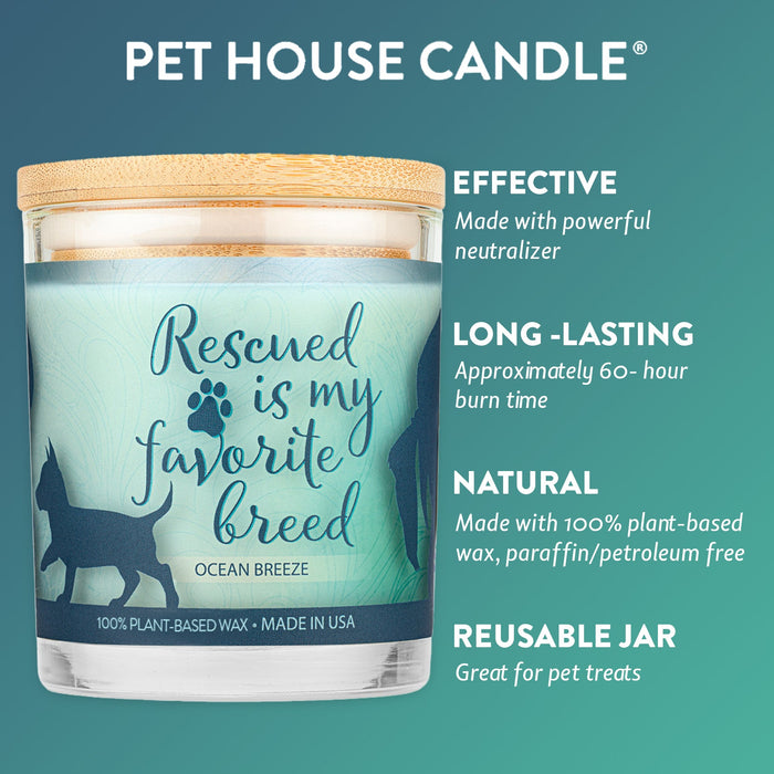 One Fur All Ocean Breeze Candle