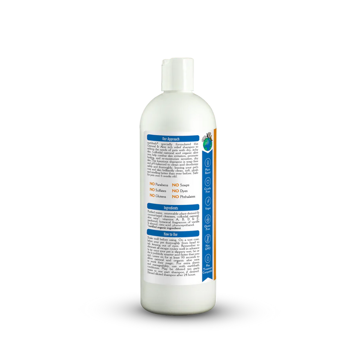 Earthbath Oatmeal & Aloe Shampoo, Vanilla & Almond 16oz
