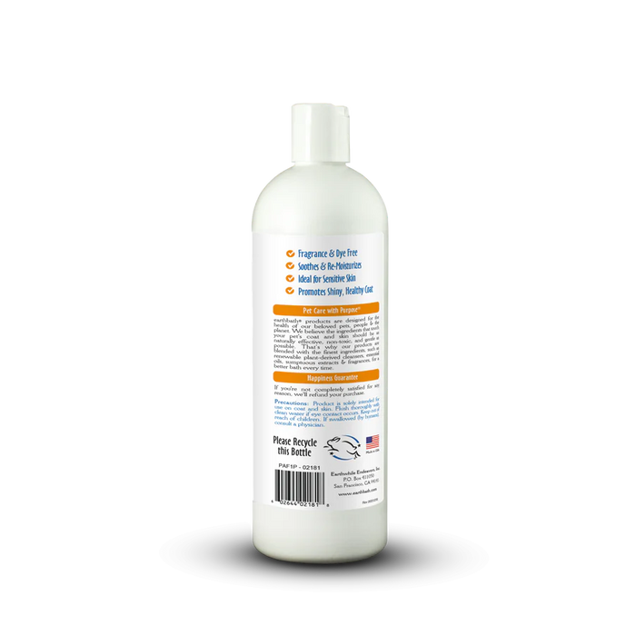 Earthbath Oatmeal & Aloe Shampoo, Fragrance Free 16oz