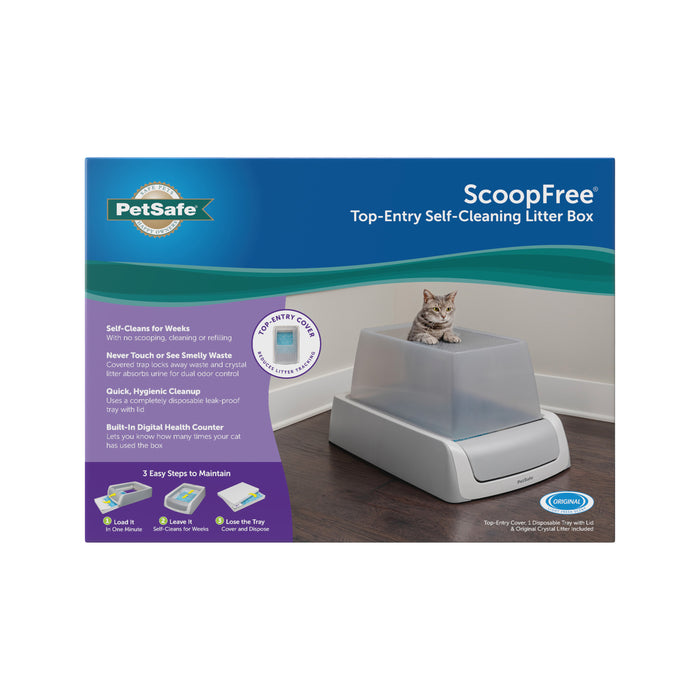 Petsafe ScoopFree Top Entry Self-Cleaning Litter Box 2nd Gen