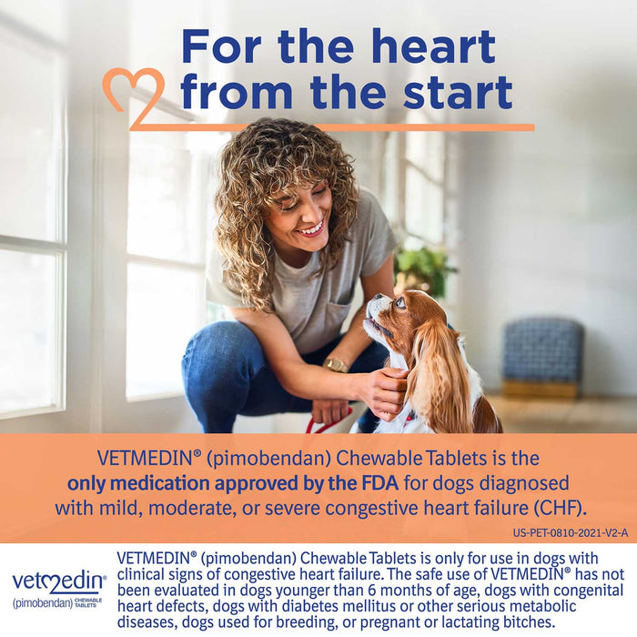 Rx Vetmedin, 5mg x 50 Chewable Tablets