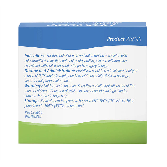 Rx Previcox, 227mg, 60 Chew Tabs