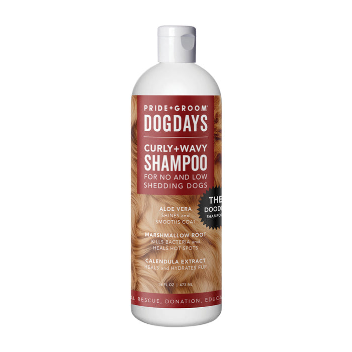 PRIDE+GROOM DOGDAYS Hydrating Dog Shampoo for Curly & Wavy Coats — Tear-Free, Vegan, and Hypoallergenic - Image 4