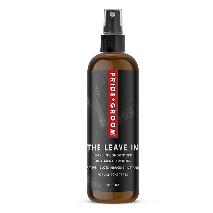 PRIDE+GROOM The Leave In Dog Detangling Spray — Detangling, Moisturizing & Conditioning Leave In Spray for Dogs