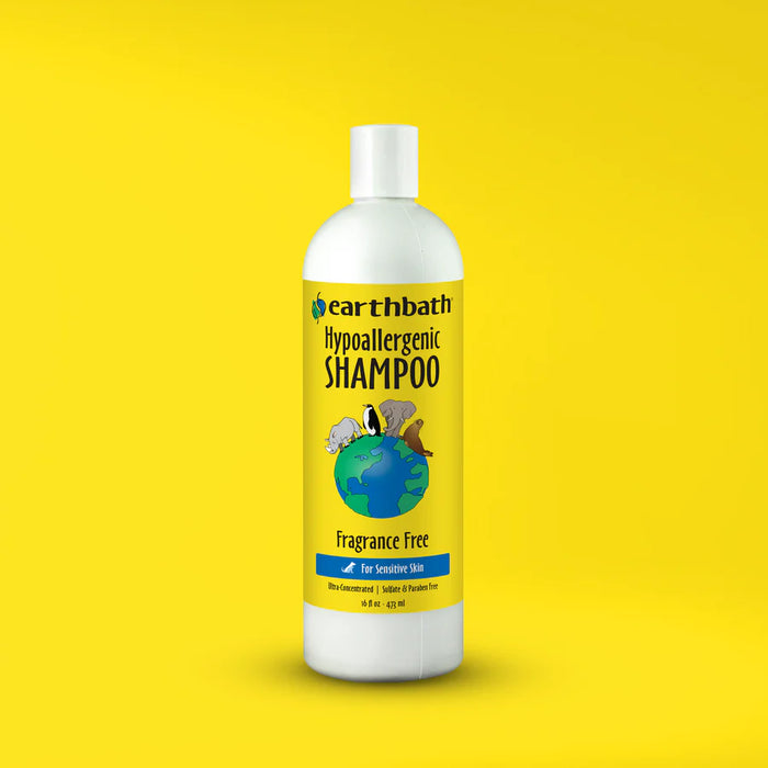 Earthbath Hypo-Allergenic Shampoo, Fragrance Free 16oz