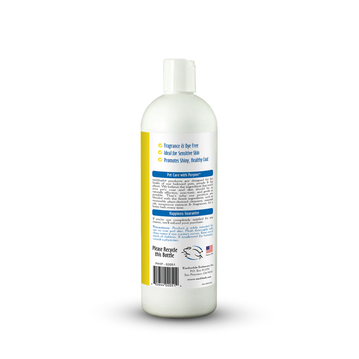 Earthbath Hypo-Allergenic Shampoo, Fragrance Free 16oz