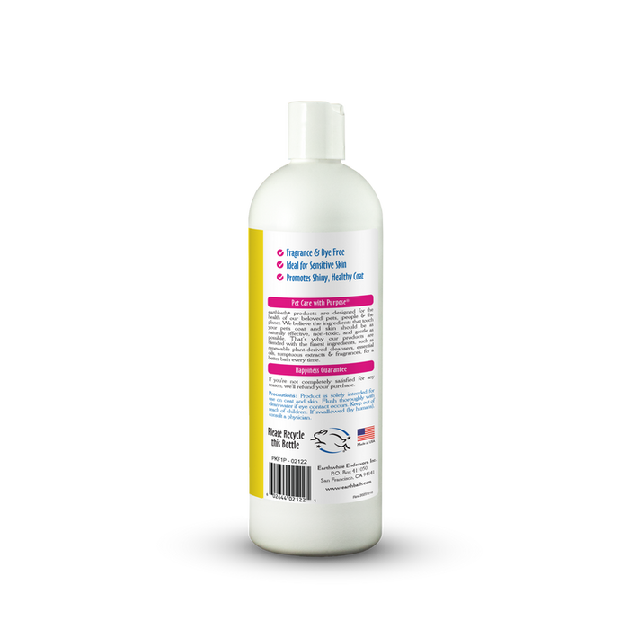 Earthbath Hypoallergenic Cat Shampoo, Fragrance Free 16oz
