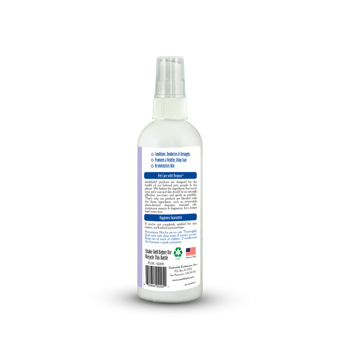 Earthbath 3-in-1 Deodorizing Spritz for Dogs, Lavender 8oz