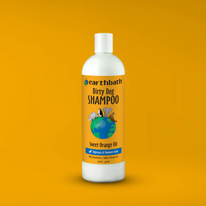 Earthbath Dirty Dog Shampoo, Sweet Orange Oil 16oz
