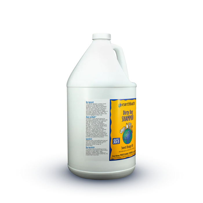 Earthbath Dirty Dog Shampoo, Sweet Orange Oil 128oz