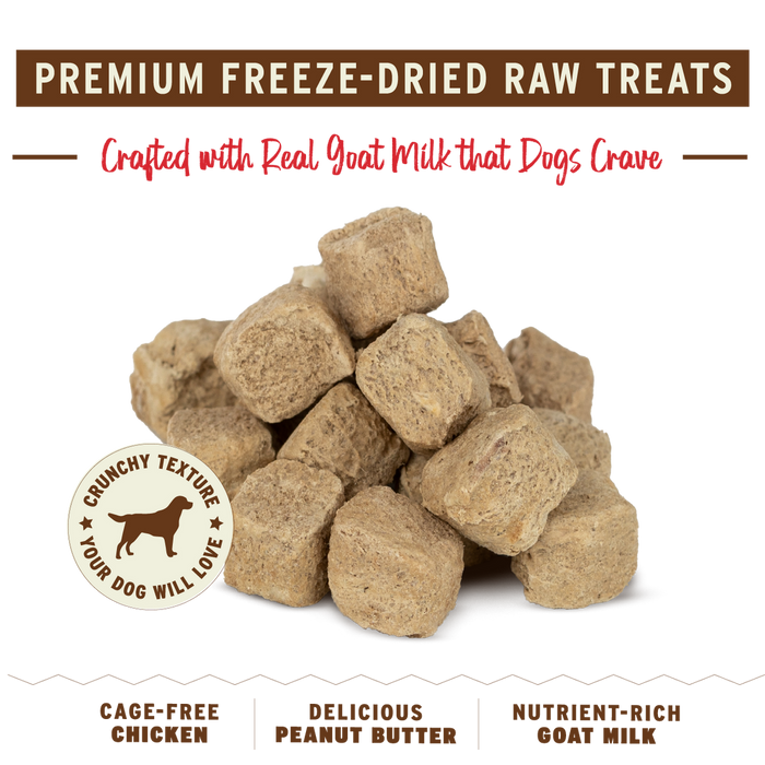 Primal Pet Foods You're My Butter Half - Chicken & Peanut Butter with Goat Milk Dog Treats 2oz - 2 - Image 7