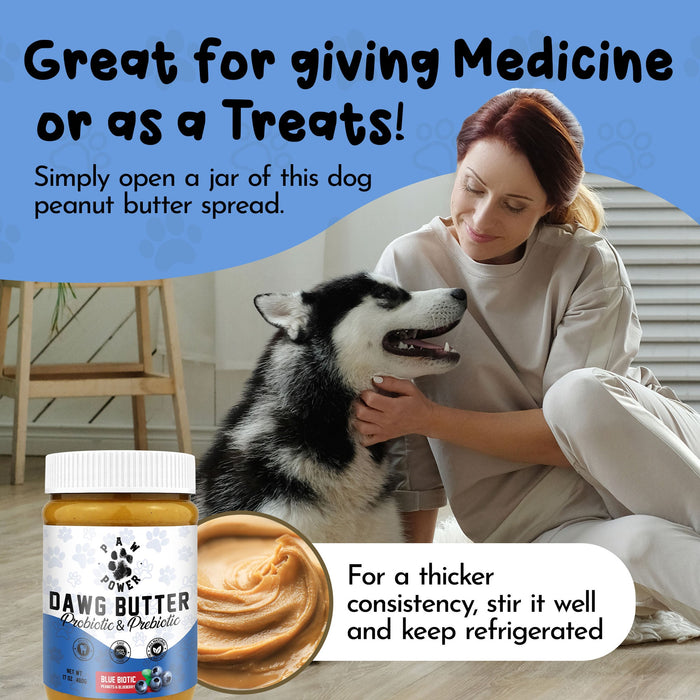 Paw Power Nutrition Dawg Butter Blue Biotic Food Topper