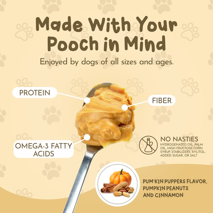 Paw Power Nutrition Dawg Butter Pum'kin Puppers Flavor Food Topper
