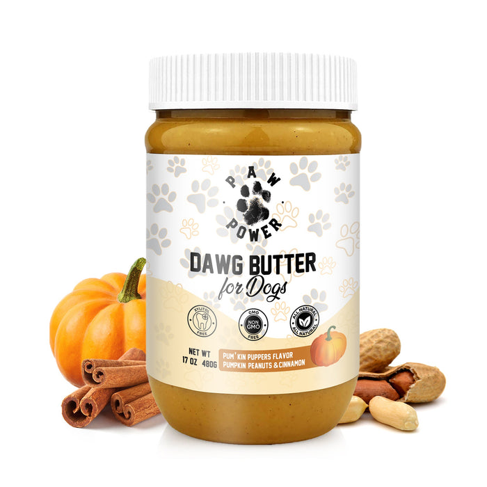 Paw Power Nutrition Dawg Butter Pum'kin Puppers Flavor Food Topper
