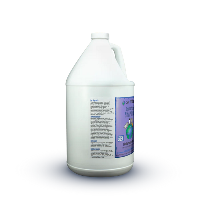 Earthbath Deodorizing Shampoo, Mediterranean Magic 128oz