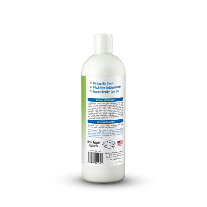 Earthbath Shed Control Shampoo, Green Tea & Awapuhi 16oz