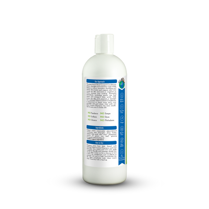 Earthbath Shed Control Conditioner, Green Tea & Awapuhi 16oz