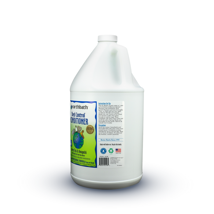 Earthbath Shed Control Conditioner, Green Tea & Awapuhi 1gal