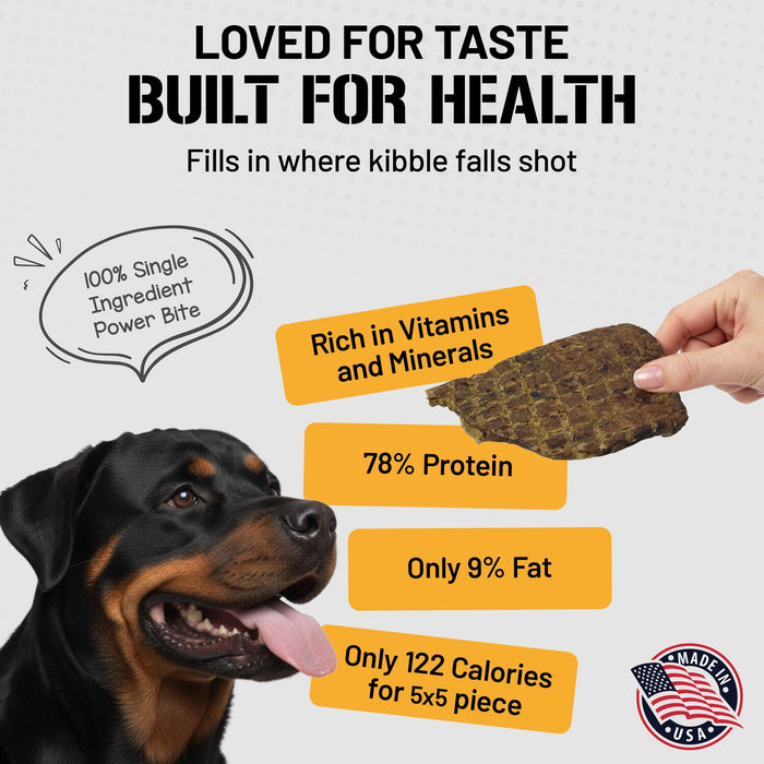 Dog Chits Pet Products Beef Lung Fillets Dog Treats- 10 oz.
