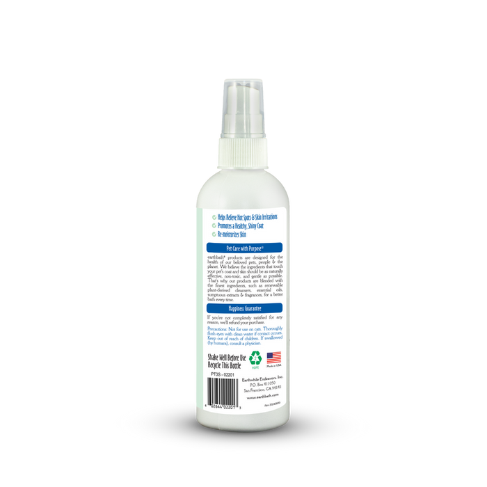 Earthbath Hot Spot Relief Spray for Dogs, Tea Tree & Aloe Vera 8oz