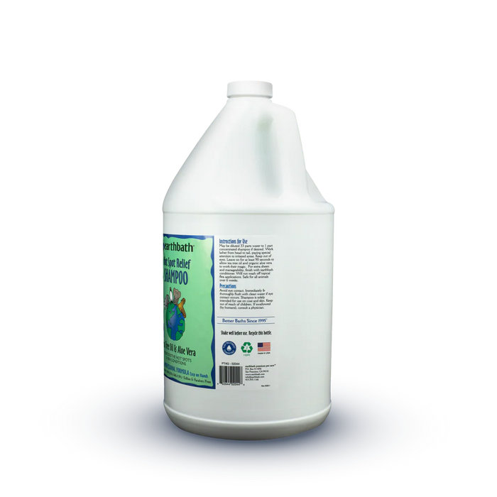 Earthbath Hot Spot Relief Shampoo, Tea Tree & Aloe Vera 128oz