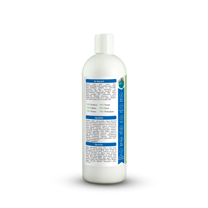 Earthbath Hypoallergenic Shea Butter Pet Shampoo 16oz