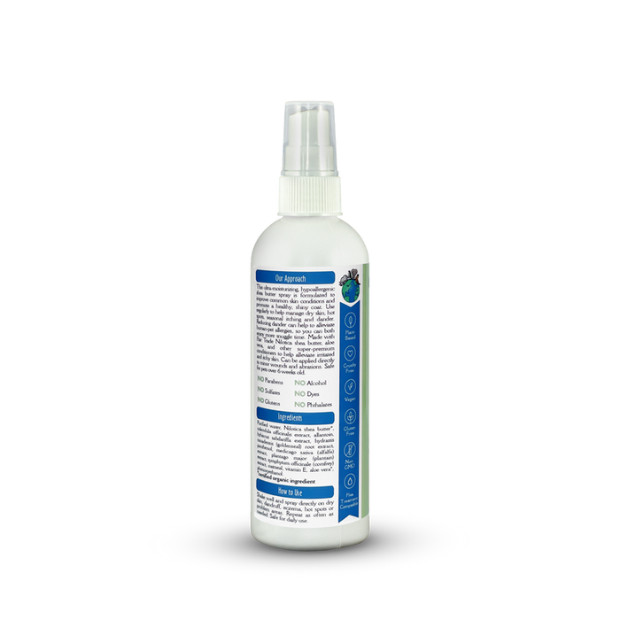 Earthbath Hypoallergenic Shea Butter Pet Pump Spray 8oz