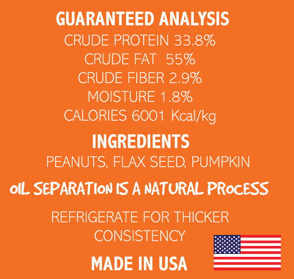 Dogtastic Gourmet Peanut Butter for Dogs - Pumpkin & Flax Seed Flavor - 25% off