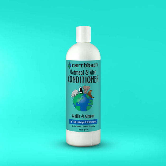 Earthbath Oatmeal & Aloe Conditioner, Vanilla & Almond 16oz