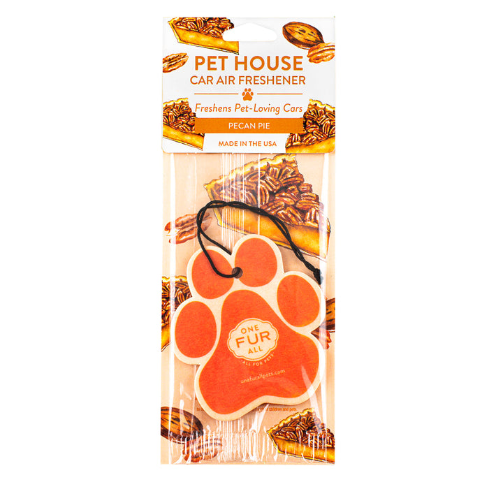 One Fur All Pecan Pie Car Air Freshener