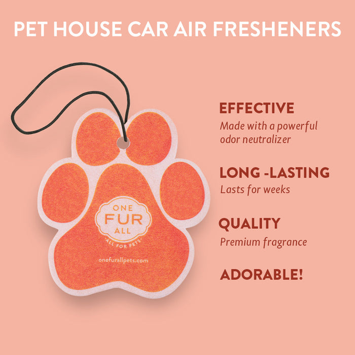 One Fur All Pecan Pie Car Air Freshener