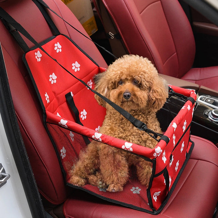 Furr Baby Gifts Dog Safety Mesh Travel Carrier Basket