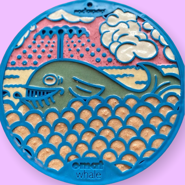 SodaPup Whale Design eMat Enrichment Lick Mat With Suction Cups