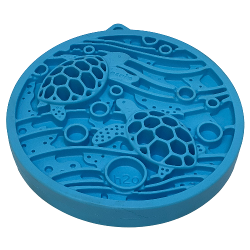 SodaPup Turtle emat-mini Enrichment Lick Mat With Suction Cups