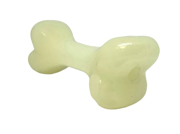 SodaPup PUP-X Synthetic Rubber Chewing & Floating Bone Toy - Glow in the Dark