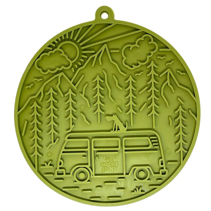 SodaPup Camp eMat Enrichment Lick Mat