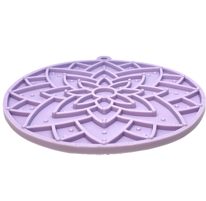 SodaPup Lotus Design eMat Enrichment Lick Mat With Suction Cups