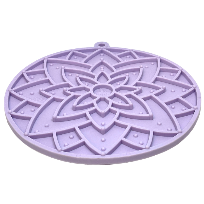SodaPup Lotus Design eMat Enrichment Lick Mat With Suction Cups