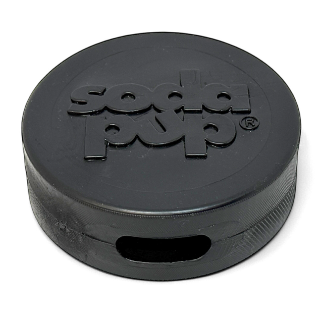 SodaPup Hockey Puck Durable PUP-X Rubber Treat Holder and Chew Toy