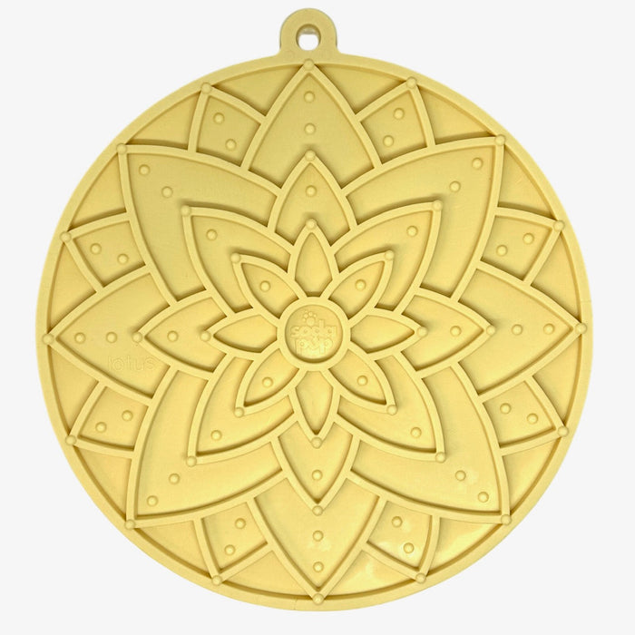 SodaPup Lotus Design eMat Enrichment Lick Mat With Suction Cups