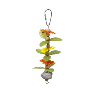 Prevue Pet Products Playfuls Volcano Flower Bird Toy